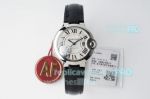 AF Factory Best Replica Cartier Ballon Bleu Swiss Cal.076 Ladies 33MM Watch 